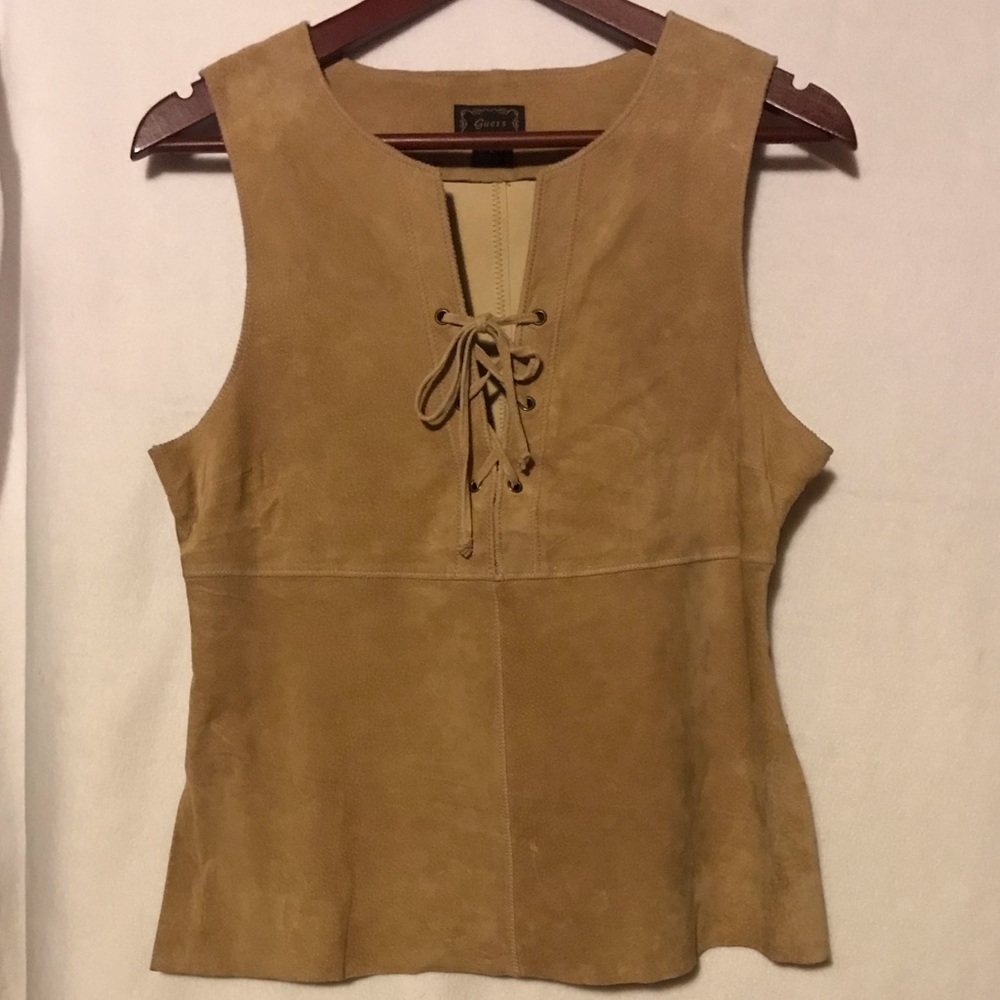 Guess Genuine Leather Tank - Picture 1 of 5